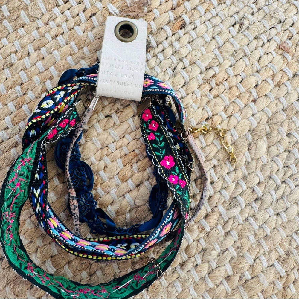 5 Anthropologie chokers